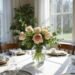 arrange flowers with natural elegance