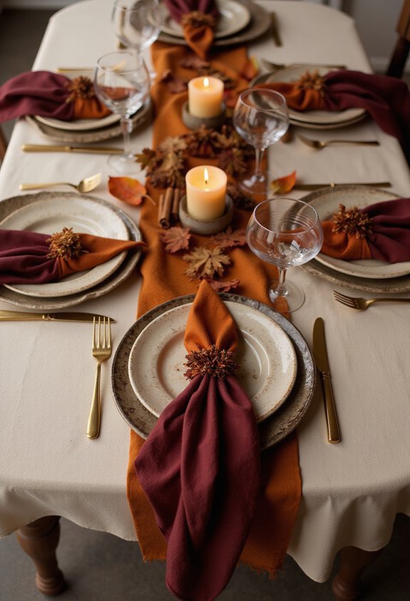 autumn inspired table d cor layers