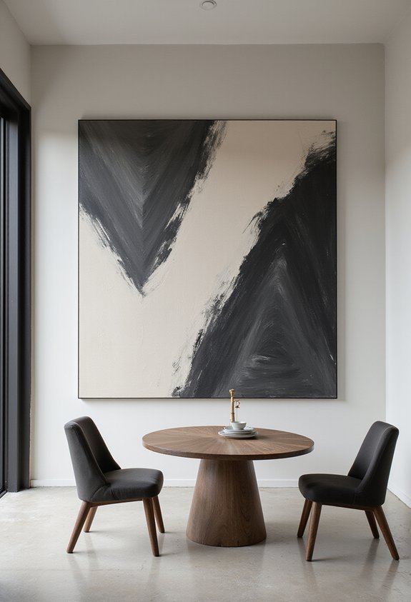 bold abstract dramatic contemporary