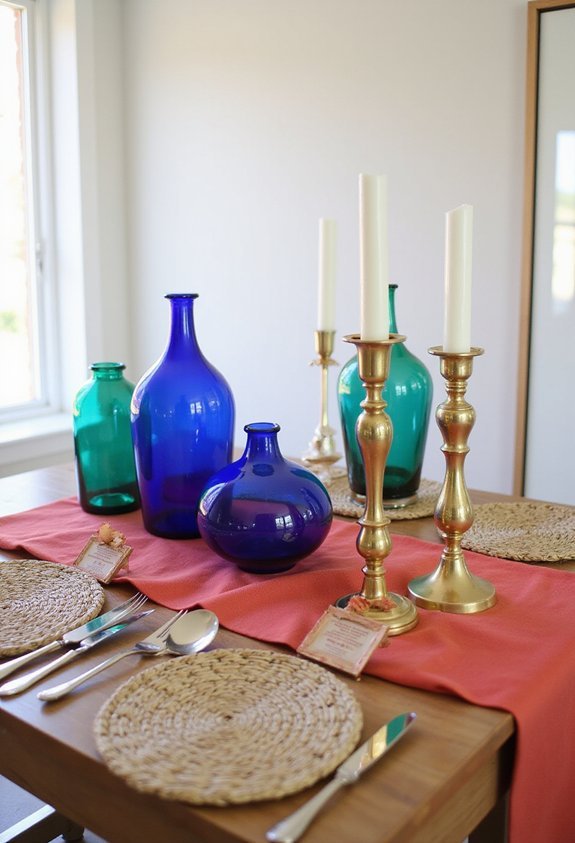 bold colorful accessory statements