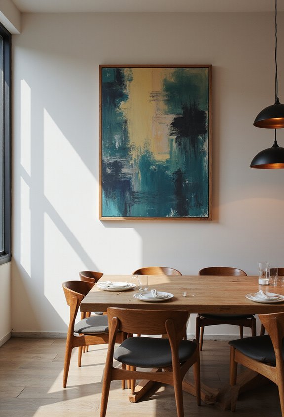 boldly commanding wall art centerpiece