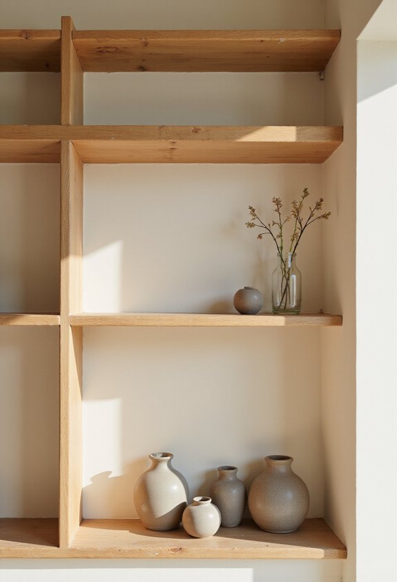 breathing room for visual serenity