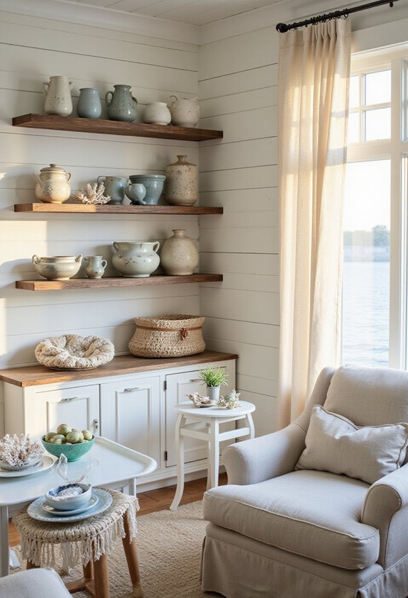 breezy beach inspired dining room decor