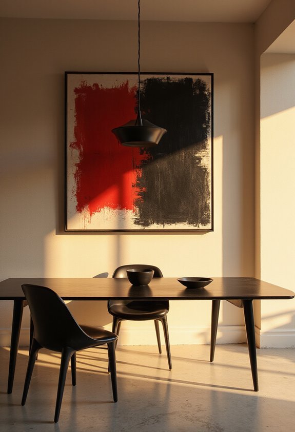 captivating impactful attention commanding dining room centerpiece