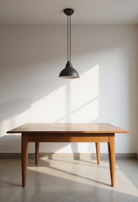 clean bare minimalist spacious