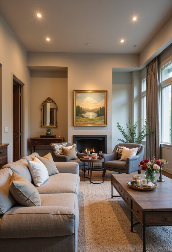 coordinated design across connected spaces