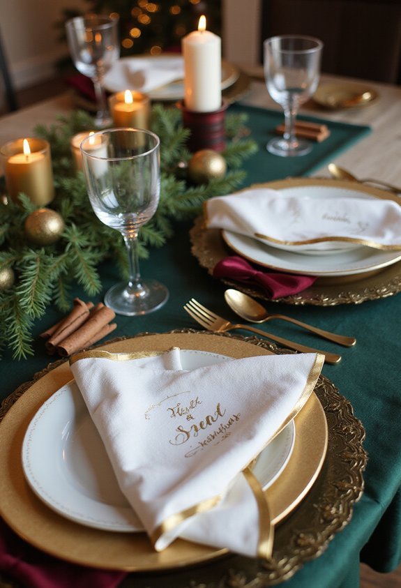 decorative table accents elevate celebration elegance