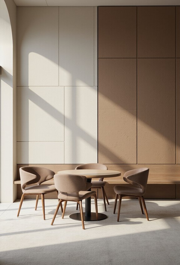 depth adding textured wall panel personality