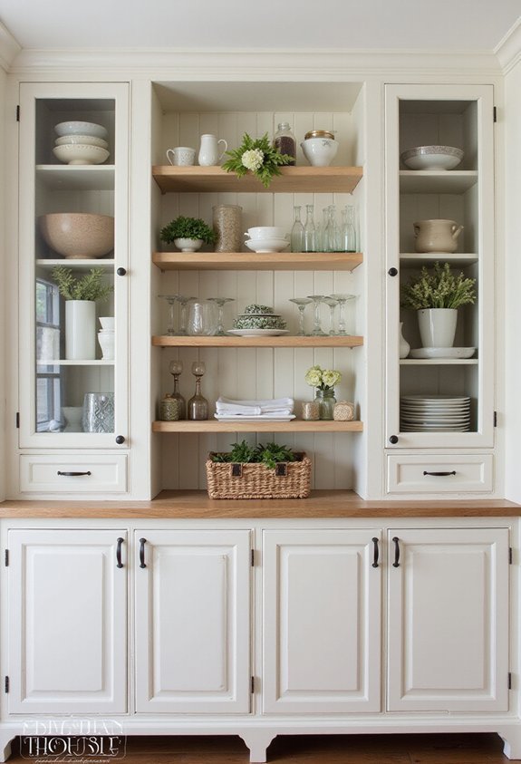 display conceal curate organize