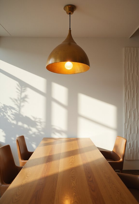 dramatic centerpiece lighting transforms space