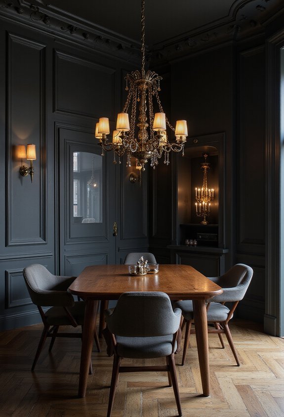 dramatic elegant transformative statement chandelier