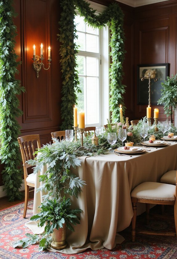 drape layer vertical festive