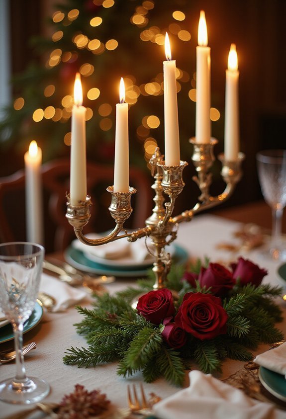 elegant fancy magical centerpiece