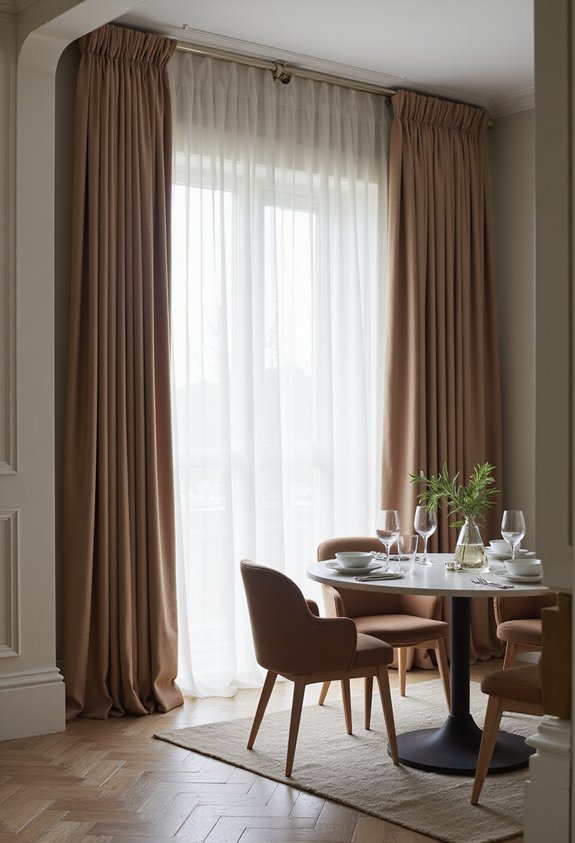 elevate space with floor to ceiling curtains