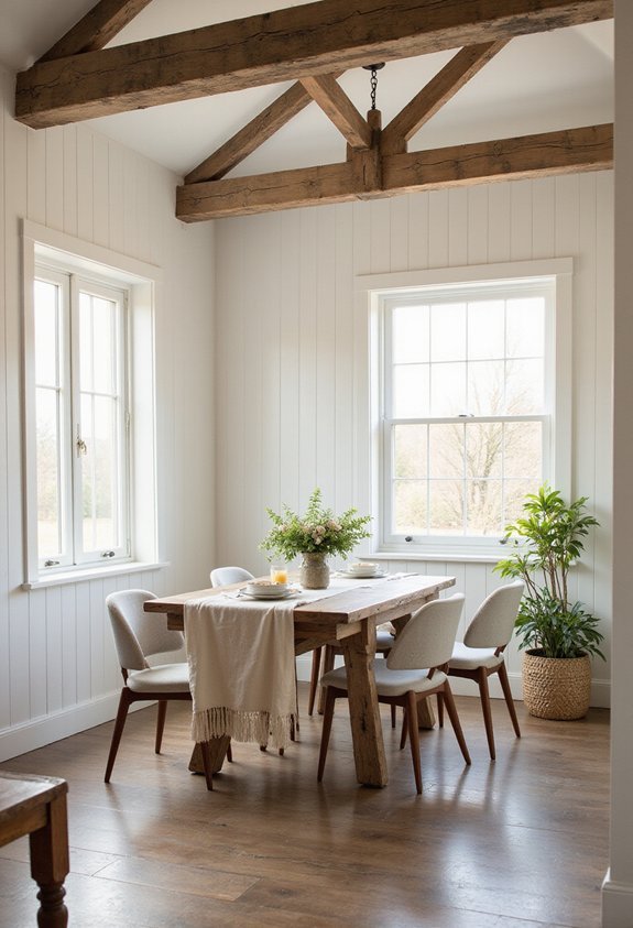 farmhouse charm architectural accent transformation