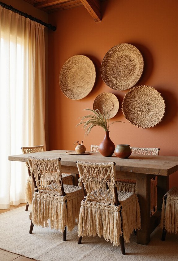 functional decorative boho storage baskets