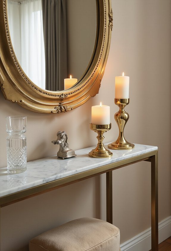 glamorous metallics elevate effortless sophistication