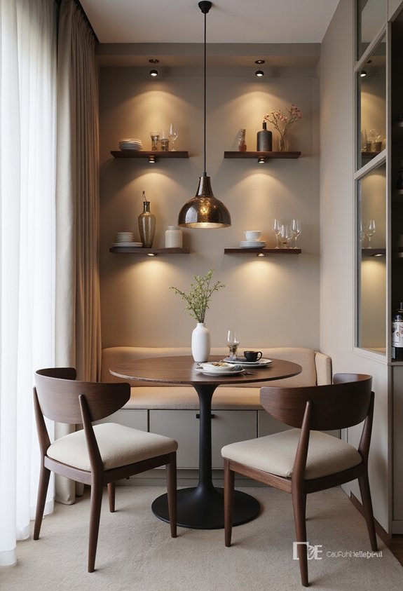 hidden storage tidy presentation