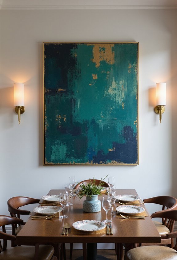 impactful statement art focal point