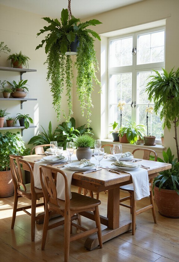 indestructible greenery livens up space