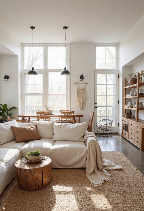 layered complementary textured inviting