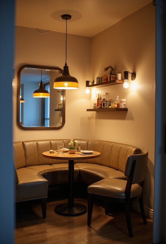 layered lighting for desired ambiance