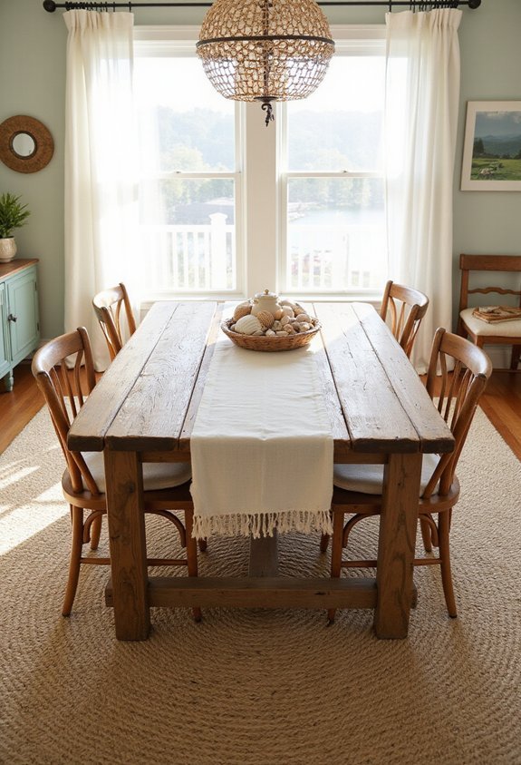 layered textured coastal seasonal