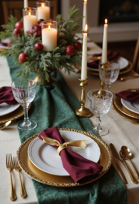 layered textures elevate tablescape charm