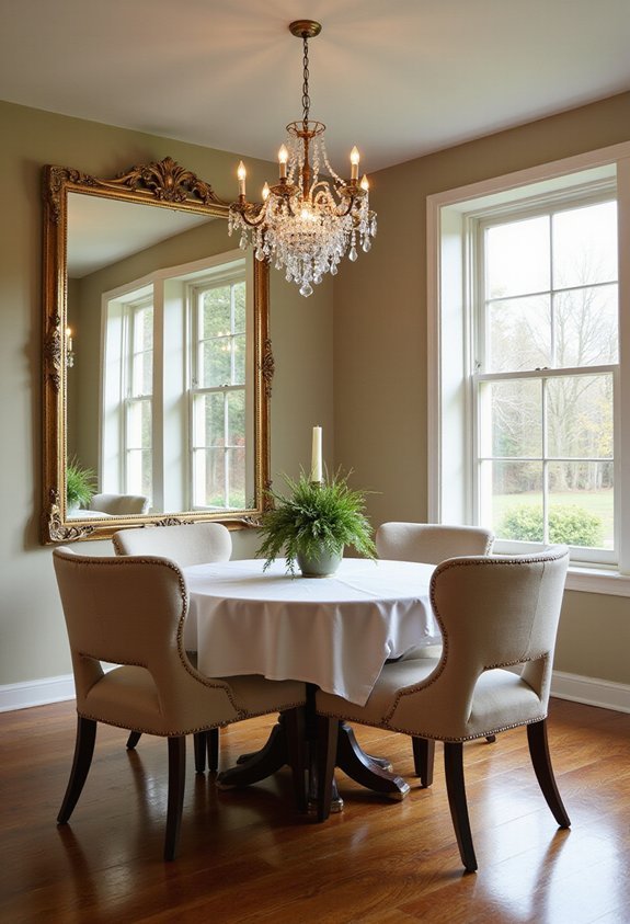 maximize dining room light impact