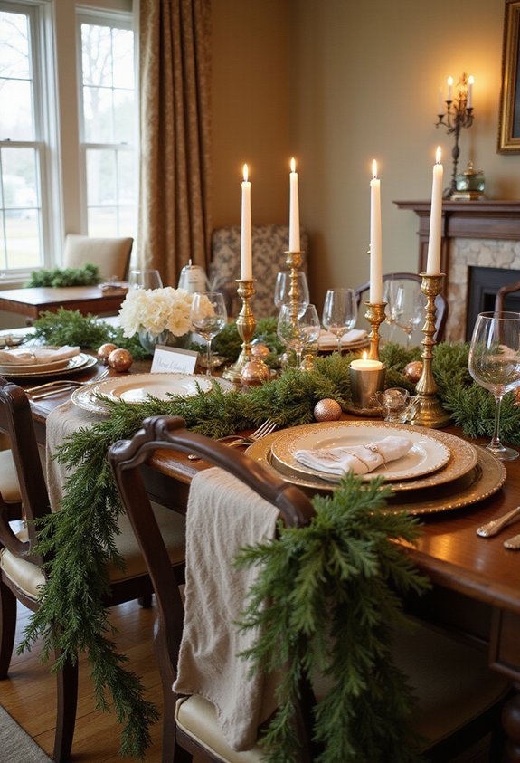 metallic opulence brightens holiday aesthetic