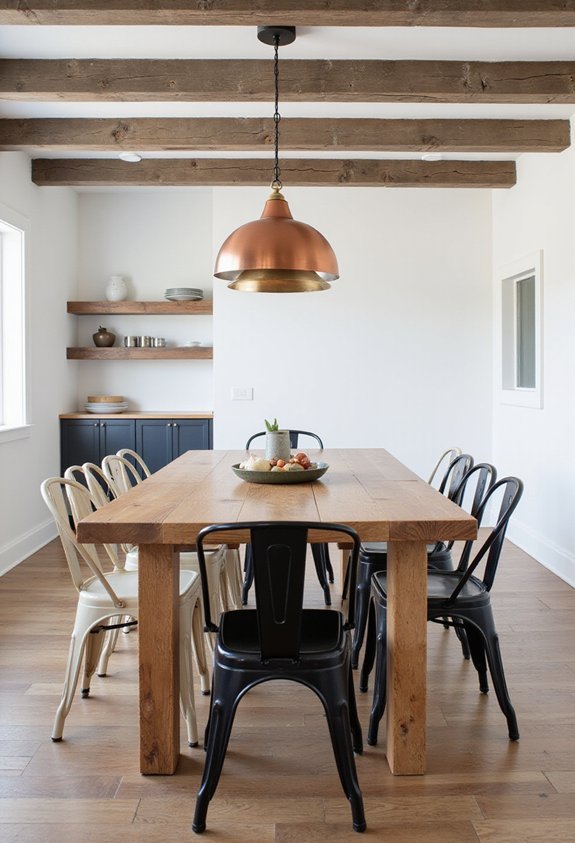 mix warm and cool metals