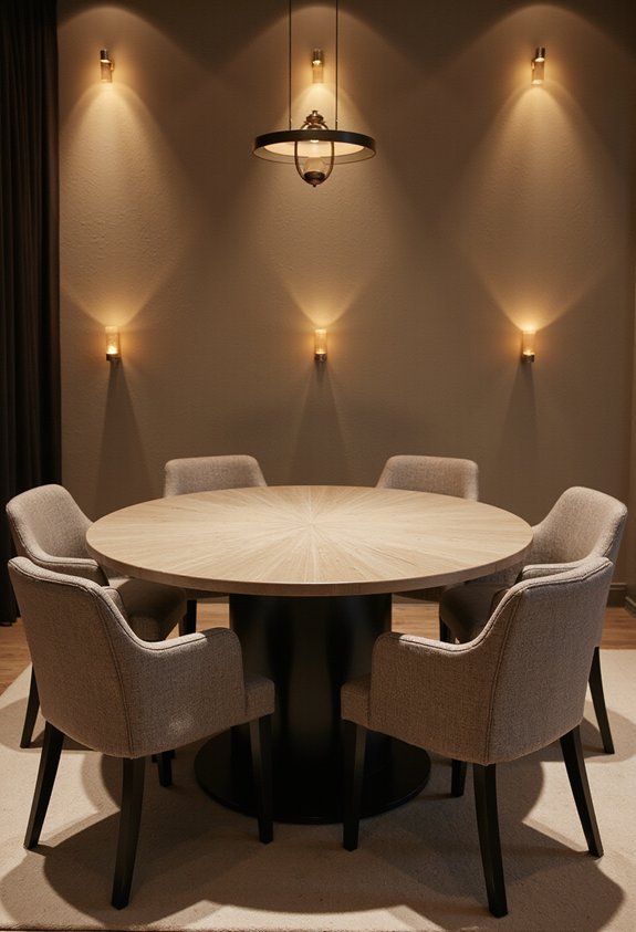 optimize conversation friendly round seating