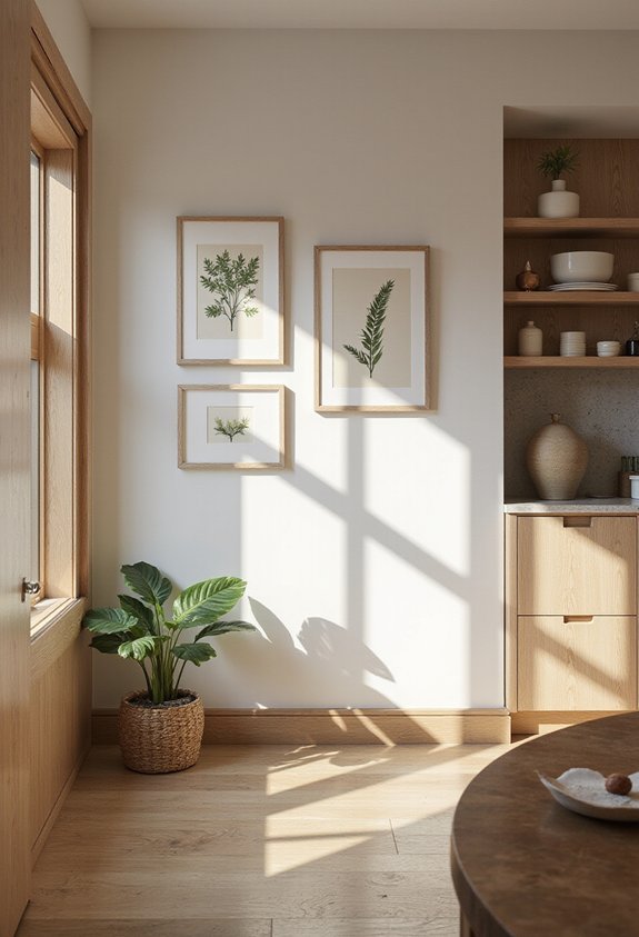 plaster walls with personalized words