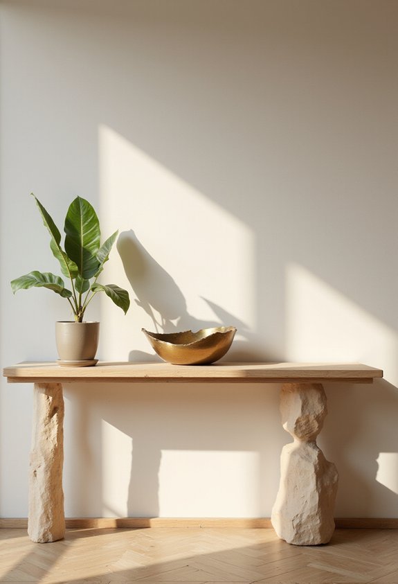 purposeful emptiness elevates decor intentionality