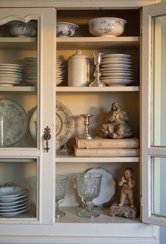 showcase meaningful heirloom centerpiece display