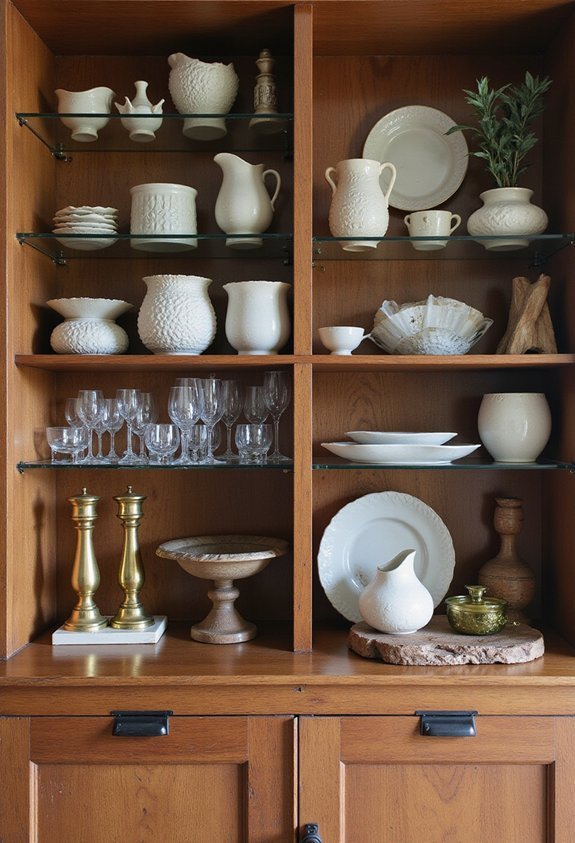 showcase practical visually appealing functional decor