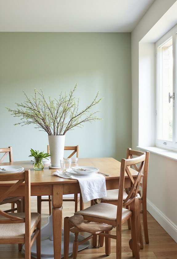 soft light filled intentional accent wall