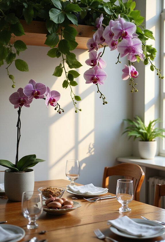 sophisticated low maintenance luxurious ambiance enhancing orchids