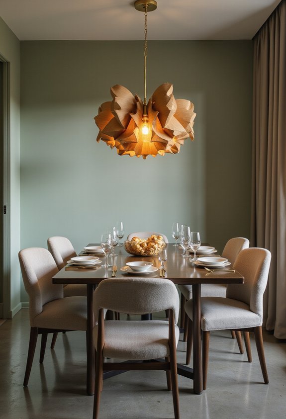 stylish statement lighting transforms the vibe