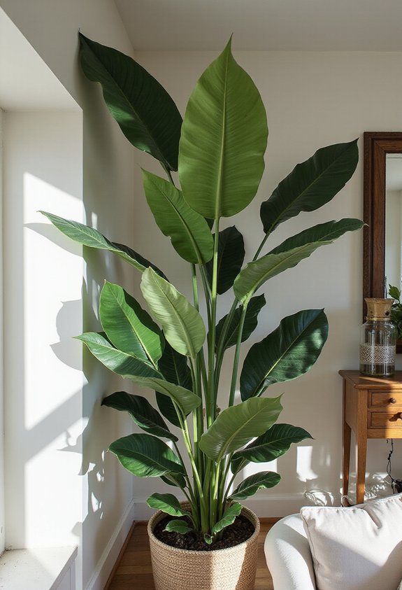 tropical shiny tall vertical