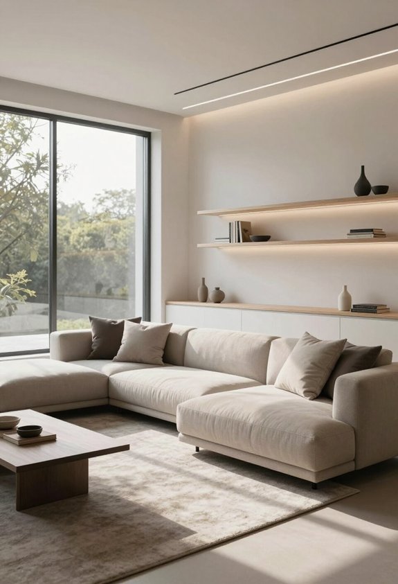 adaptable modern living room