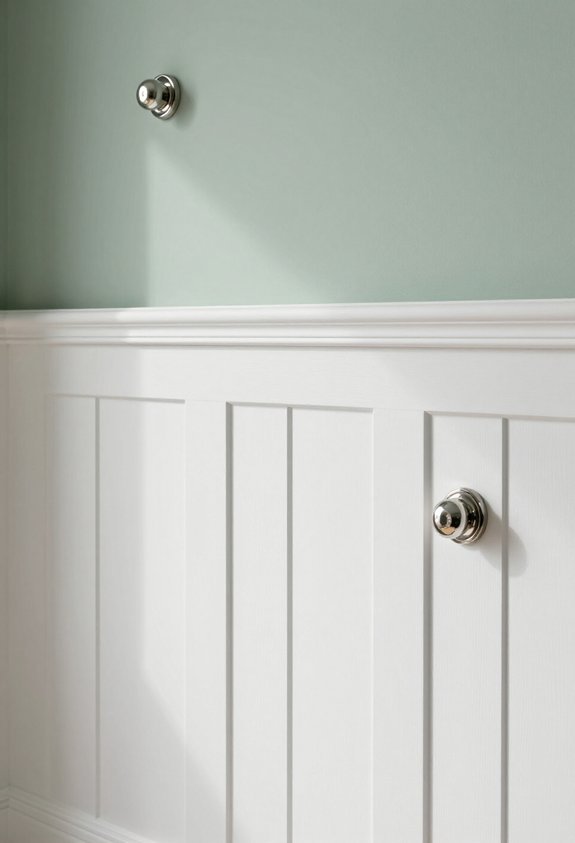 affordable bathroom beadboard upgrade