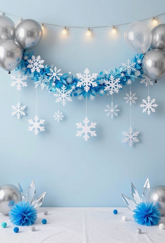 affordable frozen party decor