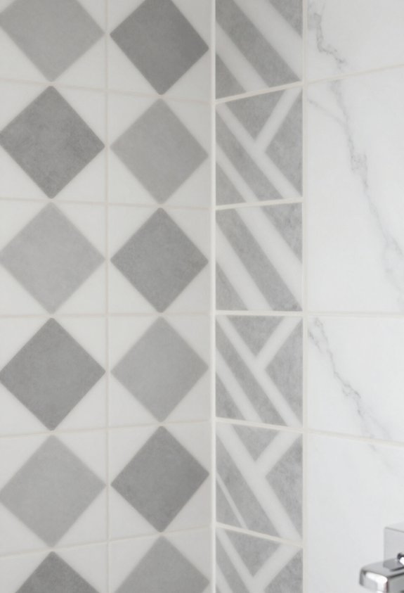 affordable geometric tile decals