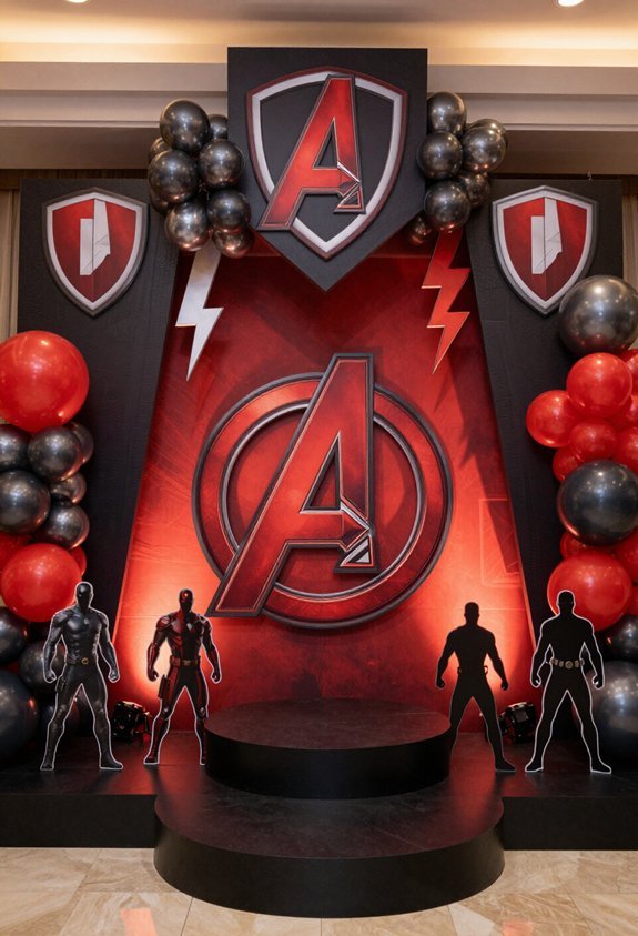avengers backdrop for parties