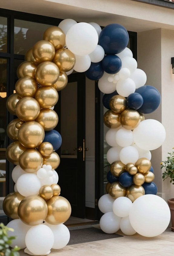 balloon arch celebration entrance