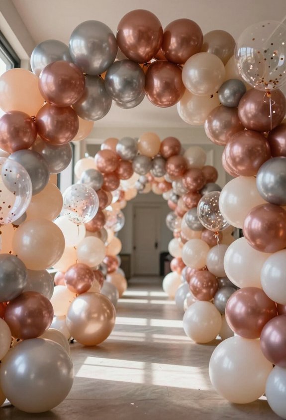 balloon tunnel party entrance