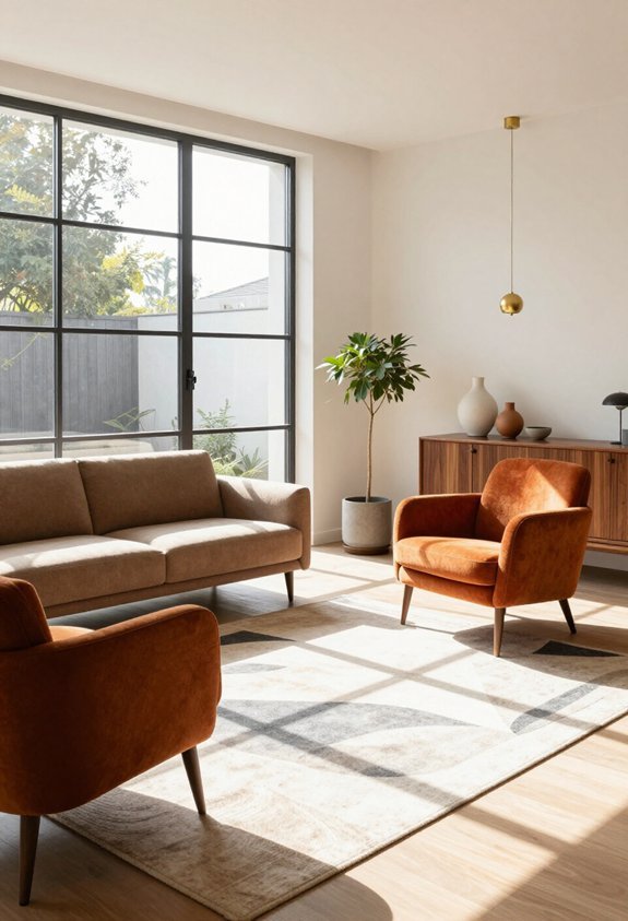 bold retro furniture charm