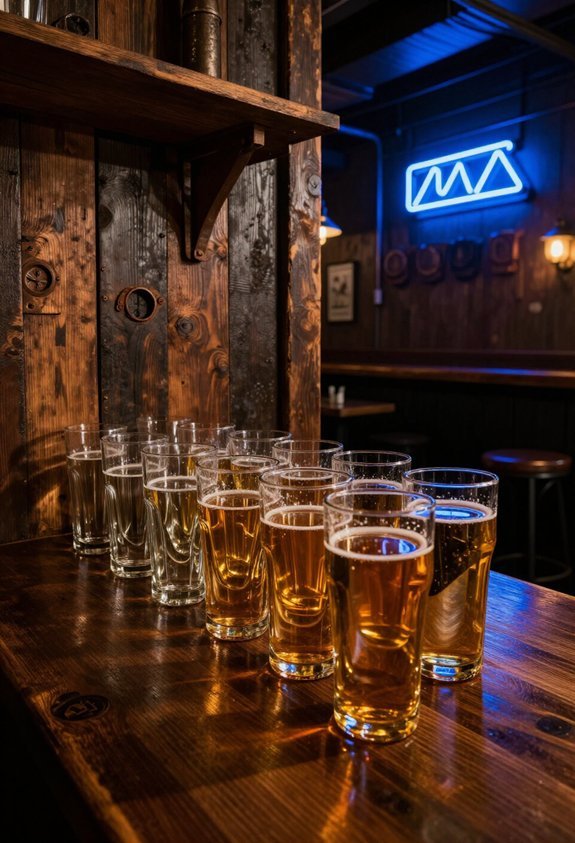 brewpub inspired party decorations