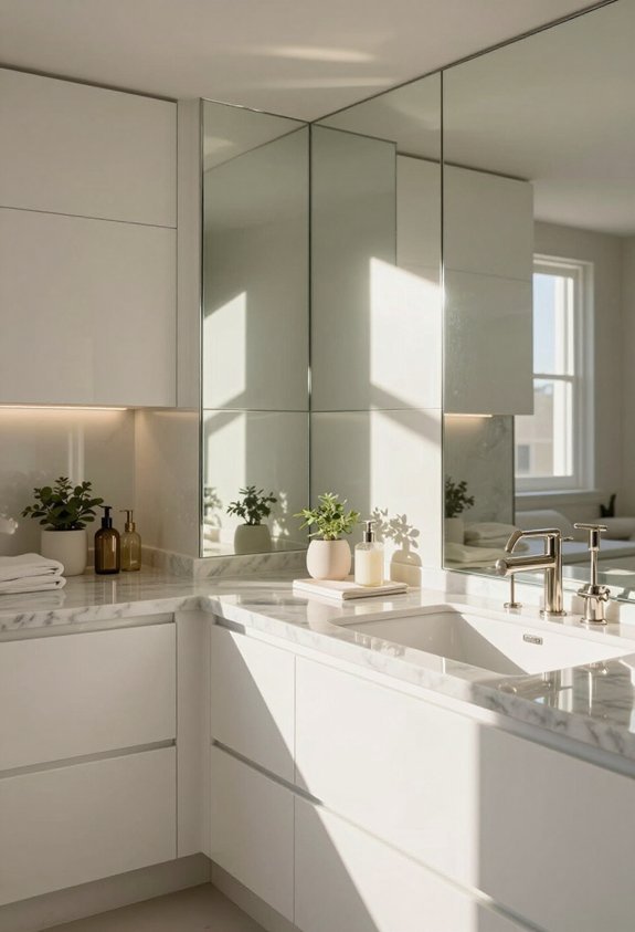 brighten laundry room elegantly